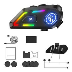 C5 IPX7 Impermeabile Casco da Ciclismo per Esterni con Riduzione del Rumore Auricolare Bluetooth, Specifiche: Microfono Morbido
