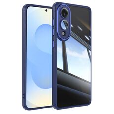 Per Samsung Galaxy S25 Edge 5G Custodia antiurto in TPU ibrida acrilica per telefono (blu)