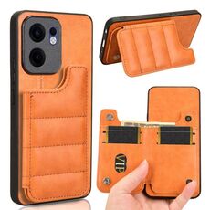 Per OPPO Reno13 F 4G / 5G Custodia per telefono con motivo a mucca (arancione)