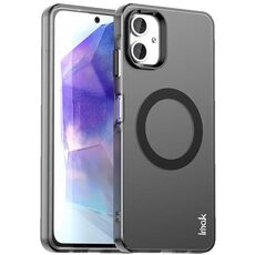 Per Samsung Galaxy A06 4G IMAK Chocolate Series TPU + PET MagSafe Custodia per telefono (nero)