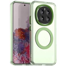 Custodia antiurto MagSafe per telefono della serie Candy IMAK per Honor Magic7 (verde)