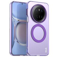 Custodia antiurto MagSafe per telefono Huawei Mate 70 IMAK Candy Series (viola)