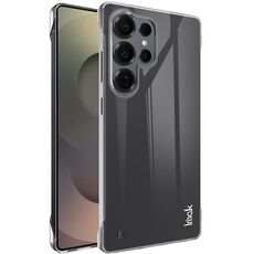 Per Samsung Galaxy S25 Ultra 5G IMAK Custodia per telefono con protezione a quattro angoli e cristalli trasparenti, versione senza bordi (trasparente)