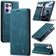 Per OPPO Reno13 Pro Global CaseMe 013 Custodia per telefono in pelle con flip orizzontale multifunzionale (blu)