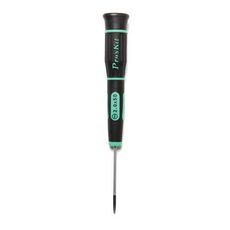 Cacciavite di precisione a taglio ProsKit SD-081-S3 (2,0 x 50 mm) per riparazioni elettroniche quotidiane (verde nero)