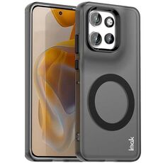 Per Motorola Moto S50 IMAK Chocolate Series TPU + PET MagSafe Custodia per telefono (nero)