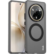 Per Realme 14 Pro+ IMAK Chocolate Series TPU + PET MagSafe Custodia per telefono (nero)