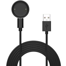 Per Amazfit Active 2 Adattatore interfaccia USB-C / Type-C Set di cavi di ricarica per smartwatch split, lunghezza: 1 m (nero)