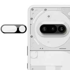 Per Nothing Phone 3a 5G IMAK Pellicola in vetro per obiettivo fotocamera posteriore Versione nera