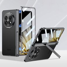 Per OPPO Find N5 GKK Supporto magnetico pieghevole Cerniera Pellicola Custodia per telefono integrata (nero)