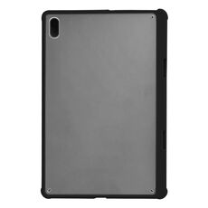 Per Samsung Galaxy Tab S7 FE T730 Custodia per tablet PC in acrilico satinato con slot per penna (nero)