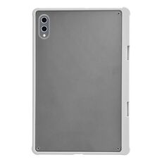 Per Samsung Galaxy Tab S10+ X820 Custodia per tablet PC in acrilico satinato con slot per penna (bianco)