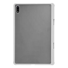 Per Samsung Galaxy Tab S8 X700 Custodia per tablet PC in acrilico satinato con slot per penna (bianco)