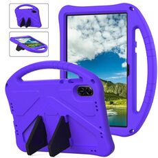 Per Honor Pad X9a Custodia per tablet antiurto in EVA con supporto (viola)