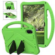 Custodia per tablet antiurto in EVA per Honor Pad X9a con supporto (verde)