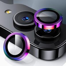 Per Samsung Galaxy Z Flip7 ENKAY Hat-Prince 9H Obiettivo della fotocamera posteriore Pellicola in vetro temperato in lega di alluminio (colorato)