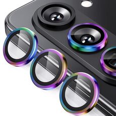 Per Samsung Galaxy Z Fold7 ENKAY Hat-Prince 9H Obiettivo della fotocamera posteriore Pellicola in vetro temperato in lega di alluminio (colorato)
