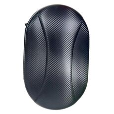 Per Meta Quest 3 VR Glasses Custodia di stoccaggio EVA Anti-Pressione Guscio rigido Borsa di stoccaggio (fibra di carbonio nera)