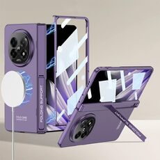 Per OPPO Find N5 GKK Magnetic Fold Hinge Side Holder Film Custodia per telefono MagSafe integrata (viola)