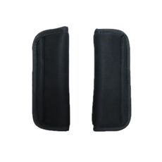 Protezione per le spalle della cintura di sicurezza del passeggino, colore: toppa in nylon nero