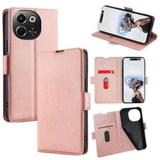 Per Tecno Pova 6 Neo 5G Custodia in pelle con fibbia laterale ultrasottile e flip orizzontale (oro rosa)