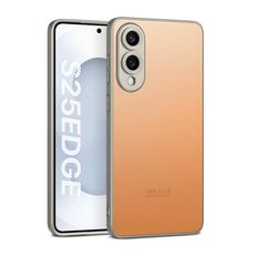 Per Samsung Galaxy S25 Edge 5G GKK Skin Feel PC Hybrid TPU Custodia per telefono (titanio arancione)