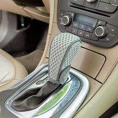 Copri cambio universale per auto, accessori interni, colore: grigio cambio automatico