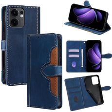 Per OPPO Reno13 F 5G / 4G Custodia in pelle con fibbia magnetica Skin Feel (blu)