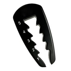 Regolatore di altezza del sedile da golf Spike Setter (nero)