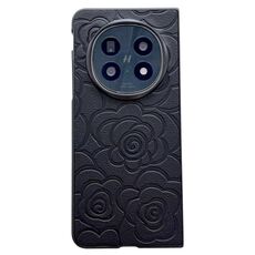 Per OPPO Find N5 Impression Camellia Pattern Custodia protettiva per telefono (nero)