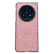 Per OPPO Find N5 Impression Camellia Pattern Custodia protettiva per telefono (rosa)