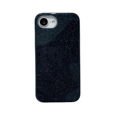 Per iPhone 16e Custodia per telefono in TPU glitterato (nero)