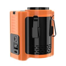 N610Y Mini ventilatore ad alta velocità con gancio in vita (arancione)