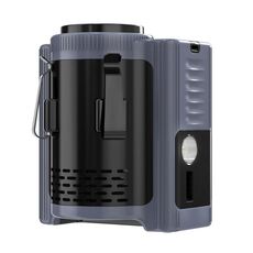 N610Y Mini ventilatore ad alta velocità con gancio in vita (grigio)