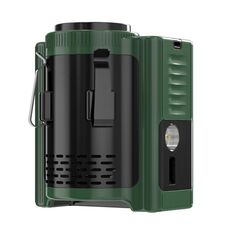 N610Y Mini ventilatore ad alta velocità con gancio in vita (verde)