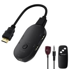 Q2-4 con telecomando UHD 4K Risoluzione Switcher HDMI Switch 4K 3 In 1 Out Splitter