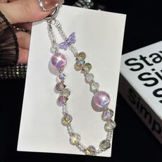 Heidi Beads Ciondolo a fiocco per cellulare (grigio)