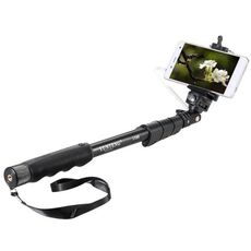 YUNTENG 1188 Monopiede con cavo retrattile da 3,5 mm per selfie