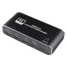Console di gioco per laptop K4 8K Ultra HD USB 3.0 KVM 2x1 Switcher 2 In 1 Out Convertitore HDMI 2.1