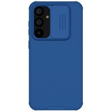 Per Samsung Galaxy S23 FE Custodia per PC NILLKIN Black Mirror Pro Series Camshield (blu)