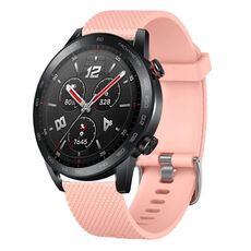 Per Huawei Watch Buds 22mm Cinturino in silicone testurizzato con diamanti (nero)