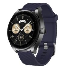 Per Huawei Watch GT3 46mm 22mm Cinturino in silicone testurizzato con diamanti (viola)
