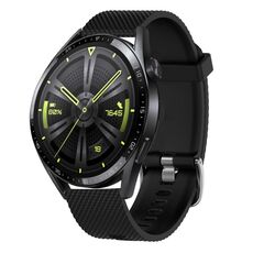 Per Huawei Watch 3 Pro 22mm Cinturino in silicone testurizzato con diamanti (rosso)