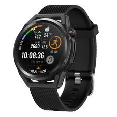 Per Huawei Watch GT2 Pro 22mm Cinturino in silicone testurizzato con diamanti (rosso)