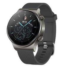 Per Huawei Watch GT 2E 22mm cinturino in silicone testurizzato con diamanti (verde acqua)