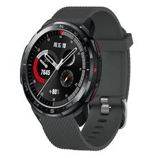 Per Huawei Watch GT2 46mm 22mm Cinturino in silicone testurizzato con diamanti (verde acqua)