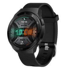 Per Huawei Watch 3 Pro Nuovo cinturino in silicone testurizzato con diamanti da 22 mm (rosso)