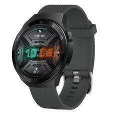 Per Huawei Watch 3 Pro Nuovo cinturino in silicone testurizzato con diamanti da 22 mm (verde acqua)