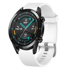 For Honor Watch Dream 22mm Cinturino in silicone testurizzato con diamanti (bianco)