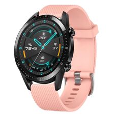 For Honor Watch Dream 22mm Cinturino in silicone testurizzato con diamanti (nero)